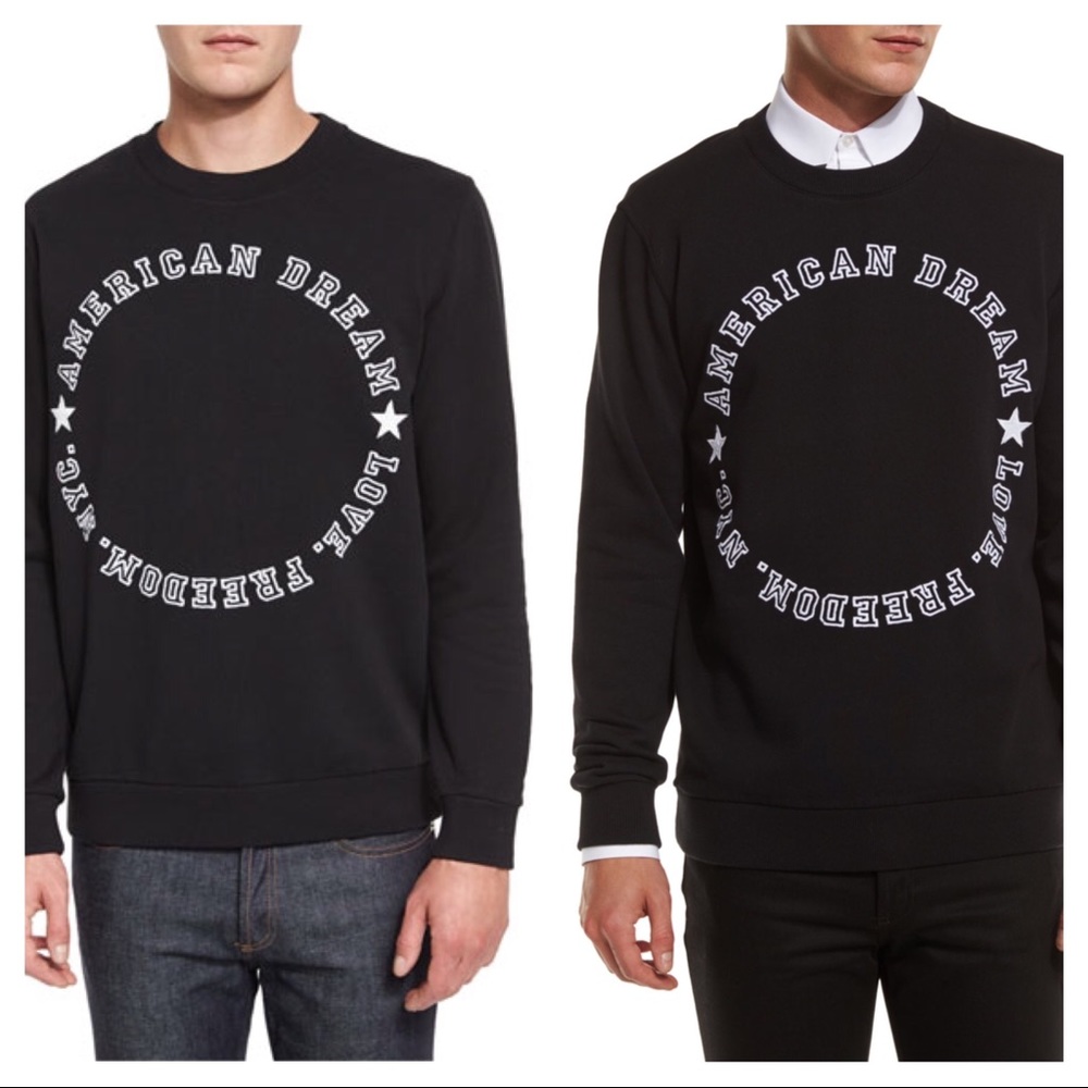 Givenchy American Dream embroidered sweatshirt